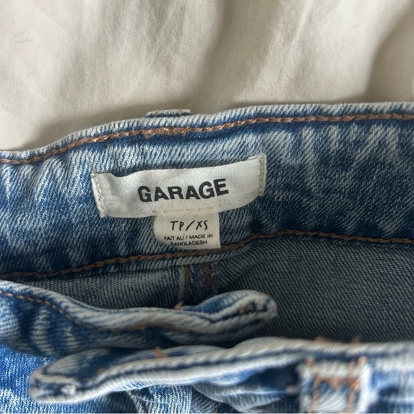 Garage Womens XS Denim Blue Mini Skirt - Picture 4 of 6
